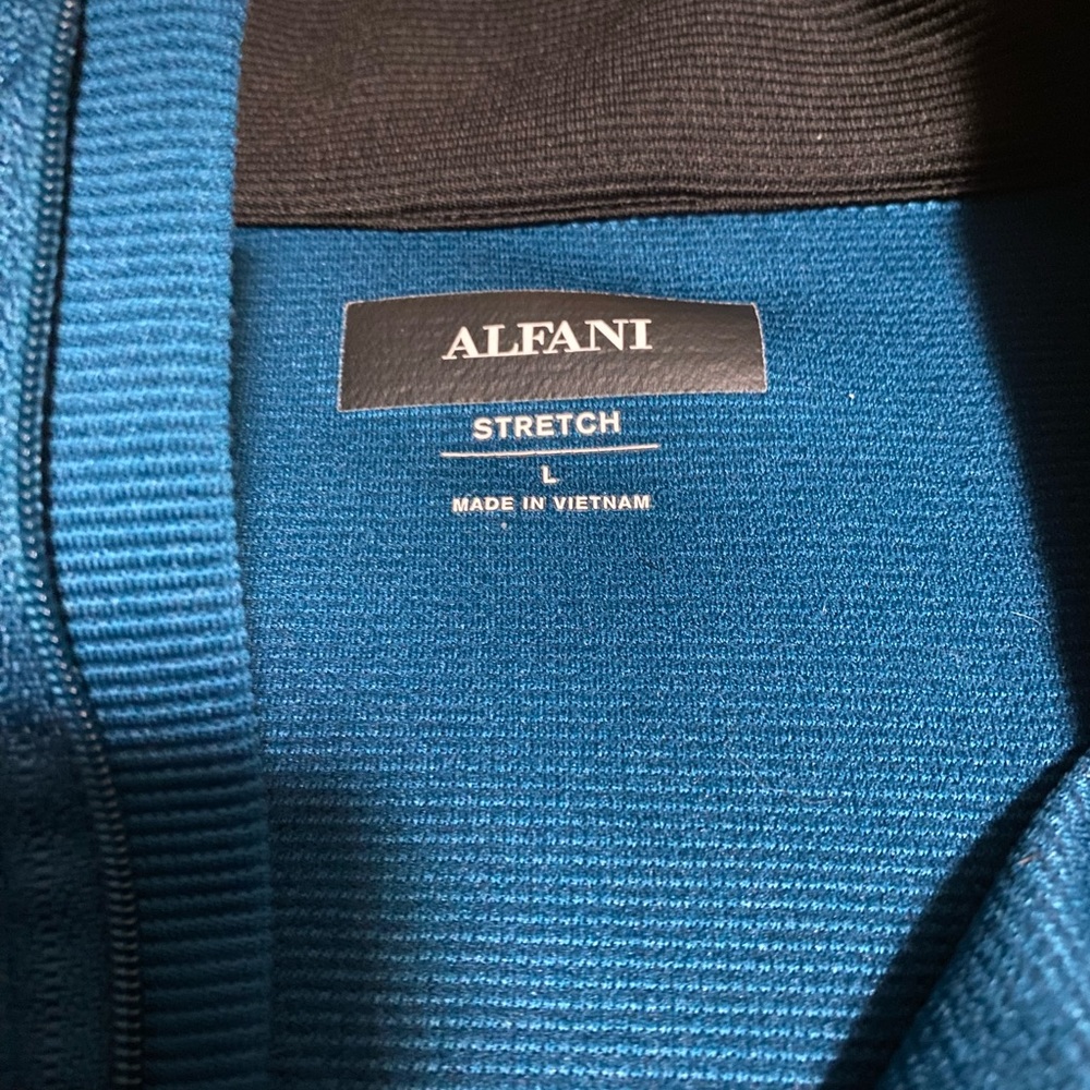 Men’s pull over teal and green. Large no snags or tearS